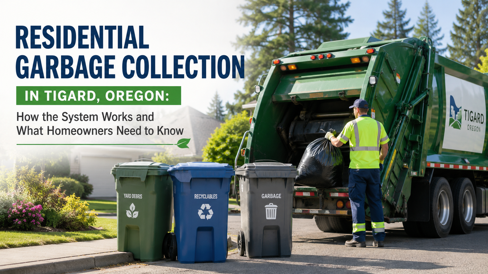 Residential Garbage Collection in Tigard, Oregon: How the System Works and What Homeowners Need to Know